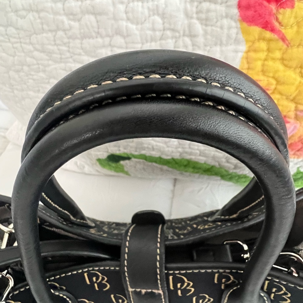 Dooney and Bourke Signature Satchel - Picture 7 of 12